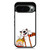 Calvin and Hobbes Making Faces Google Pixel 10 Pro Case