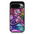 Pokemon Mew Stained Glass Pattern Google Pixel 10 Pro Case