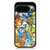 Pokemon starter collage Google Pixel 10 Pro Case