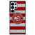 Atlanta Hawks Wooden Pattern Samsung Galaxy S25 Ultra Case