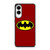 Batman Logo in Red Samsung Galaxy S25 Edge Case