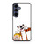 Calvin and Hobbes Making Faces Samsung Galaxy S25 FE Case
