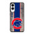 Chicago Cub Cubbie Blue and Red Wood Samsung Galaxy S25 Edge Case