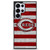 Cincinnati Reds Wooden Pattern Samsung Galaxy S25 Ultra Case