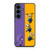 Minions and one purple evil minion. Samsung Galaxy S25 FE Case
