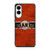San Francisco Giants Wooden Pattern Samsung Galaxy S25 Edge Case
