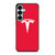 Tesla Logo Samsung Galaxy S25 Case