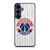 Washington Wizards Wooden Pattern Samsung Galaxy S25 FE Case