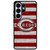 Cincinnati Reds Wooden Pattern Samsung Galaxy S26 Ultra Case