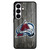 Colorado Avalanche Wooden Pattern Samsung Galaxy S26 Case