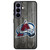Colorado Avalanche Wooden Pattern Samsung Galaxy S26 Plus Case