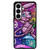 Pokemon Mew Stained Glass Pattern Samsung Galaxy S26 Case