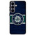 Seattle Mariners Wooden Pattern Samsung Galaxy S26 Plus Case