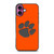 Clemson Tigers Claw 02 iPhone 16 Plus Case