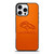 Denver Broncos Logo Orange iPhone 16 Pro Max Case