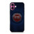 Detroit Pistons Metallic iPhone 16 Plus Case