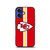 Kansas City Chiefs Red Kingdom iPhone 16 Case