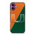 Miami Hurricanes 05 iPhone 16 Plus Case