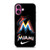Miami Marlins 02 iPhone 16 Plus Case