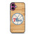 Philadelphia 76ers Wooden Pattern iPhone 16 Plus Case