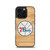 Philadelphia 76ers Wooden Pattern iPhone 16 Pro Case