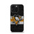 Pittsburgh Penguins Wooden Pattern iPhone 16 Pro Case