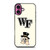 Wake Forest Demon Deacons 03 iPhone 16 Plus Case