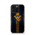 West Virginia Mountaineers Asphalt Texture iPhone 16 Pro Case
