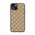 Gucci Leather Pattern iPhone 13 Case