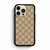 Gucci Leather Pattern iPhone 13 Pro Case
