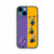 Minions and one purple evil minion. iPhone 13 Mini Case