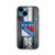New York Rangers Wooden Pattern iPhone 13 Mini Case