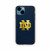 Notre Dame Fighting Irish Gold iPhone 13 Mini Case