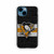 Pittsburgh Penguins Wooden Pattern iPhone 13 Mini Case