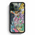 Pokemon stained glass pattern iPhone 13 Pro Max Case