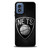 Brooklyn Nets Metal Pattern Motorola Moto G 5G 2024 Case