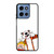 Calvin and Hobbes Making Faces Motorola Moto G 5G 2025 Case