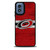 Carolina Hurricanes Wooden Pattern Motorola Moto G 5G 2024 Case
