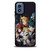 My Hero Academia Uraraka Deku Lemollion Krishmia Motorola Moto G 5G 2024 Case