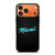 Miami Heat Neon iPhone 17 Pro MaxCase