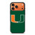 Miami Hurricanes 01 iPhone 17 Pro MaxCase