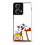Calvin and Hobbes Making Faces Motorola Moto Edge 5G 2024 Case