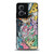 Pokemon stained glass pattern Motorola Moto Edge 5G 2024 Case