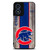Chicago Cub Cubbie Blue and Red Wood Motorola Moto G Play 2024 Case