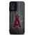 Los Angeles Angels Wooden Pattern Motorola Moto G Play 2024 Case