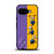 Minions and one purple evil minion. Google Pixel 9A Case