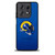 Los Angeles Rams Helmet 02 Motorola Moto Edge Case