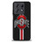 Ohio State Buckeyes Logo Red Stripe Motorola Moto Edge Case