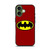 Batman Logo in Red iPhone 17 Case