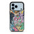 Pokemon stained glass pattern iPhone 17 Pro Case